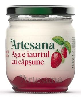 Artesana Iaurt cu capsune
