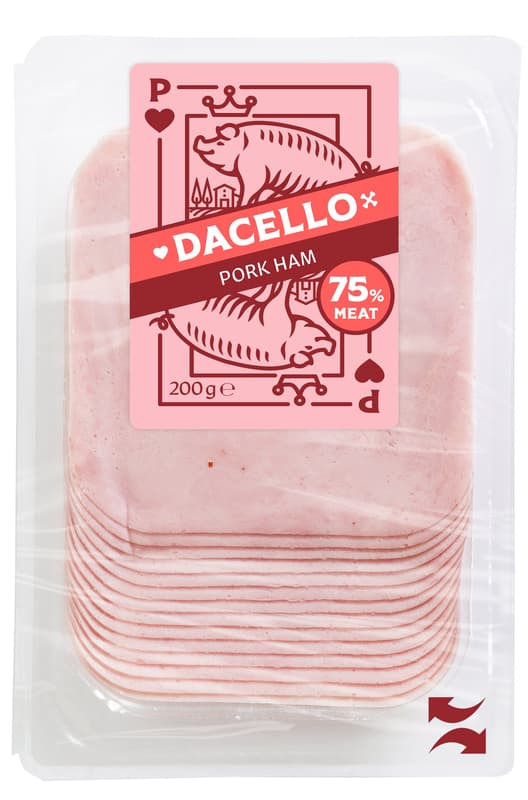 DACELLO Sunca coapta 75% carne