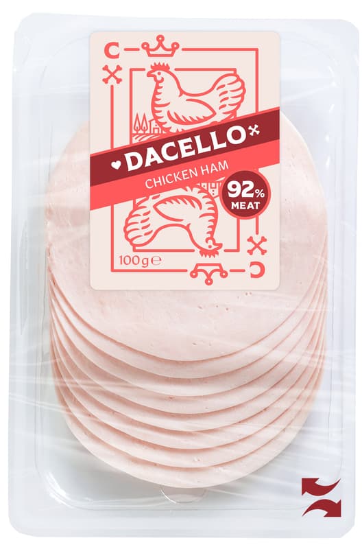 DACELLO Sunca de pui 92% carne