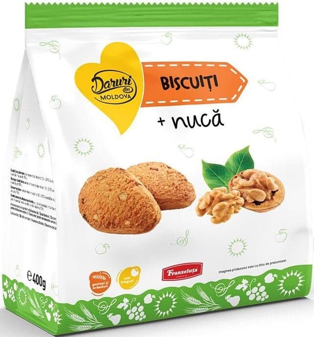 Daruri din Moldova Biscuiti cu nuca