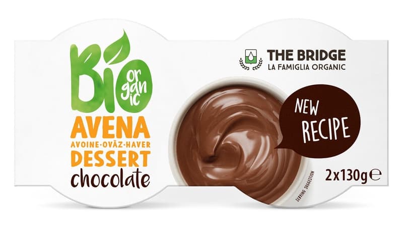 The Bridge ECO Desert din ovaz cu ciocolata 2x130g