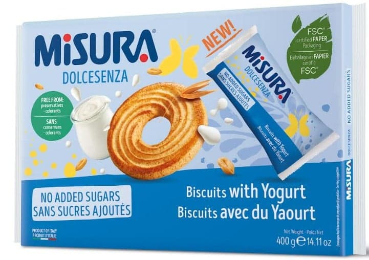 Misura Yogurt Sugar Free Biscuits