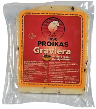 PROIKAS Branza Graviera 4 Tipuri De Piper
