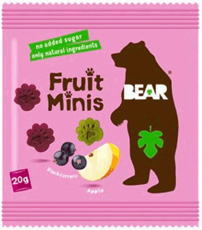 Bear Jungle Sea Buckthorn and Blackcurrant Fruit Snacks (12+)