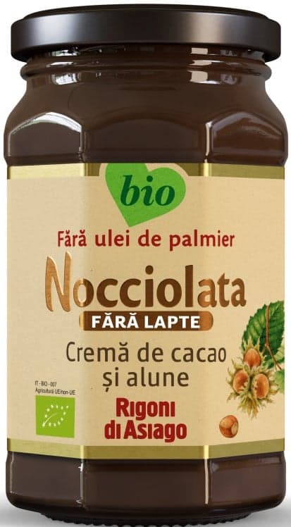 Rigoni di Asiago ECO Nocciolata Crema cu cacao si alune (fara lapte)