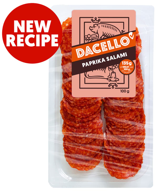 Dacello Salam cu paprika