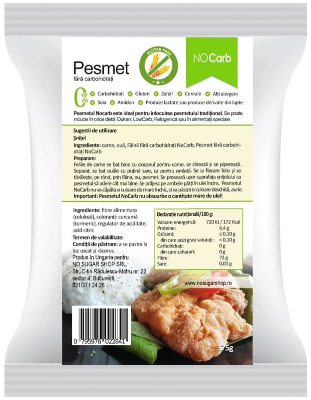 NoCarb Breadcrumbs without carbohydrates