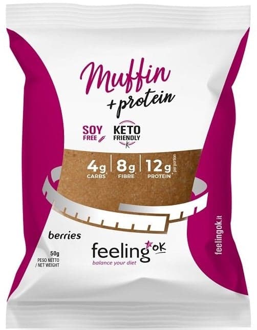 FeelingOK Briosa Low-Carb cu fructe de padure