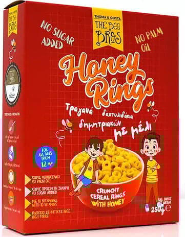 The Bee Bros Sugar-Free Honey and Vitamin Ring-Shaped Crispy Cereal