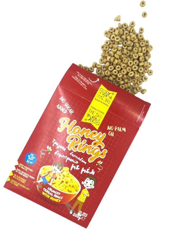 The Bee Bros Sugar-Free Honey and Vitamin Ring-Shaped Crispy Cereal