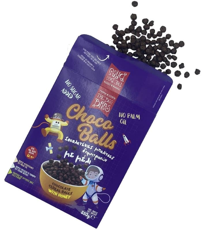 The Bee Bros Sugar-Free Chocolate, Honey and Stevia Cereal Balls
