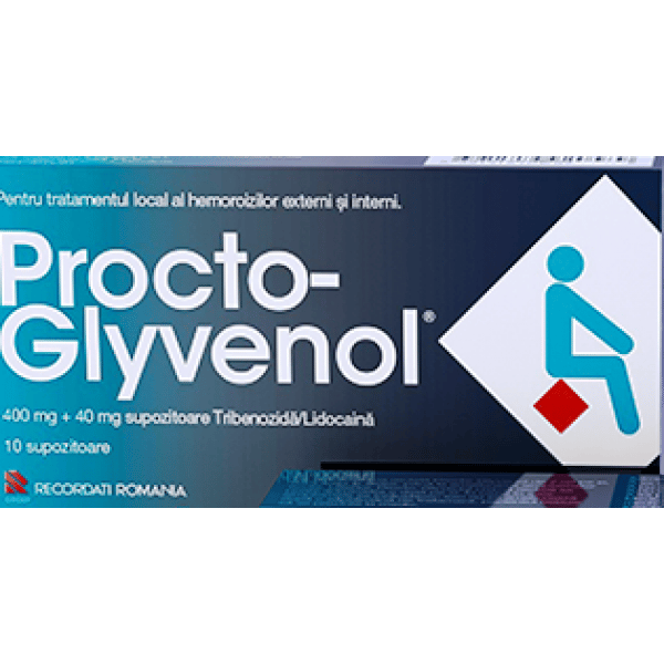 PROCTO-GLYVENOL SUPOZITOARE 10BUC