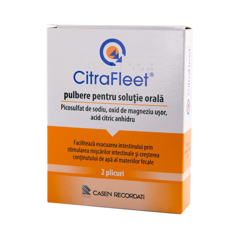 CITRAFLEET PULBERE PENTRU SOLUTIE ORALA 2PLICURI