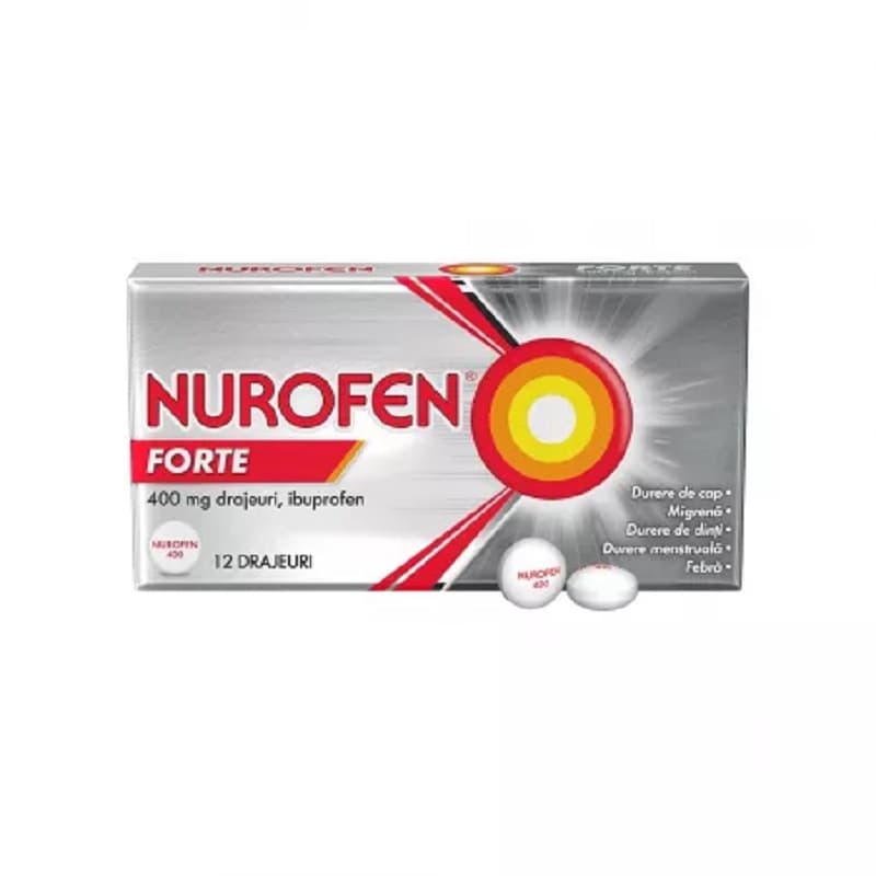 NUROFEN FORTE 400MG X 12 DRAJEURI