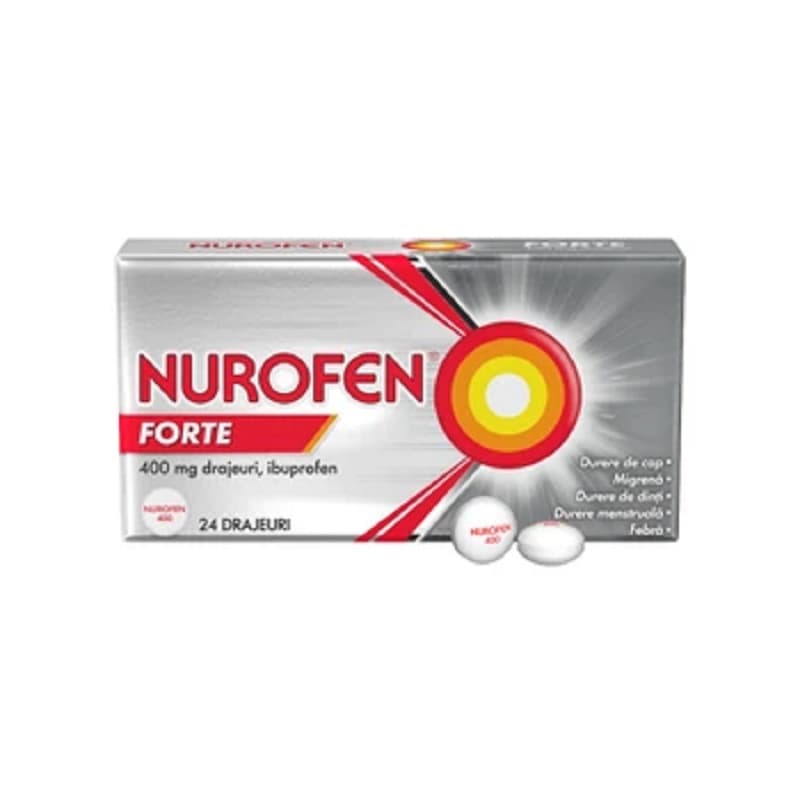 NUROFEN FORTE 400MG X 24 DRAJEURI