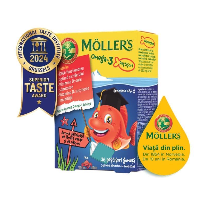 MOLLERS OMEGA 3 CAPSUNI 36PESTISORI