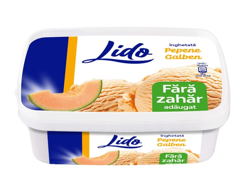 Lido Diet Inghetata cu aroma de pepene galben fara zahar adaugat