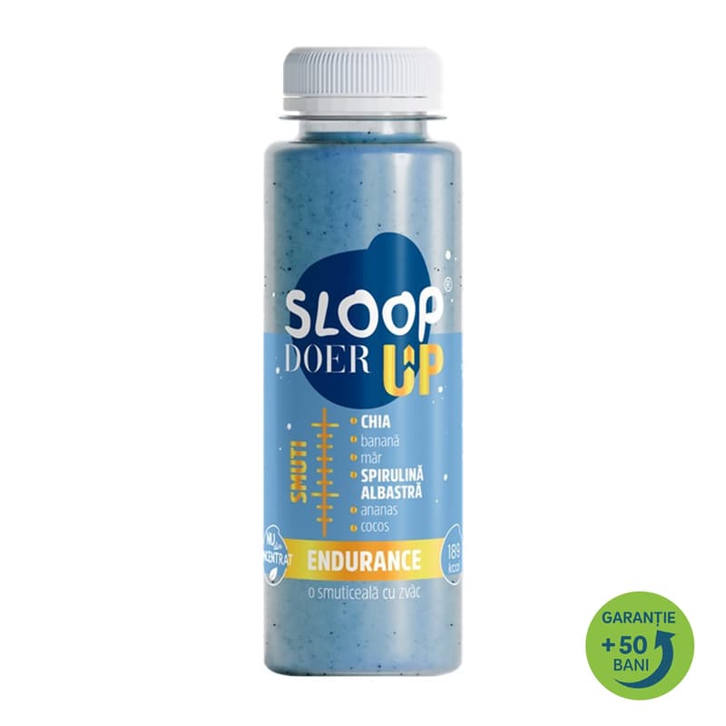 SLooP DOER Endurance cu cocos, ananas, chia si spirulina