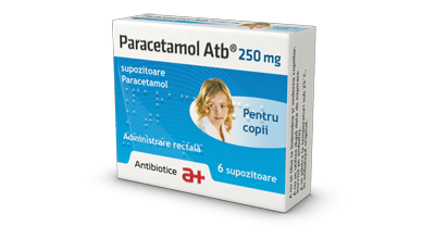 ANTIBIOTICE IASI PARACETAMOL COPII 250MG SUPOZITOARE 6BUC