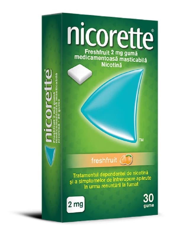 NICORETTE FRESHFRUIT 2MG X 30GUME