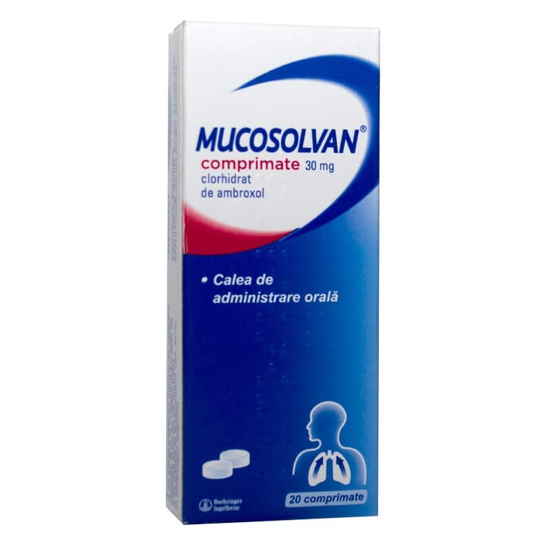 MUCOSOLVAN 30MG X 20 COMPRIMATE