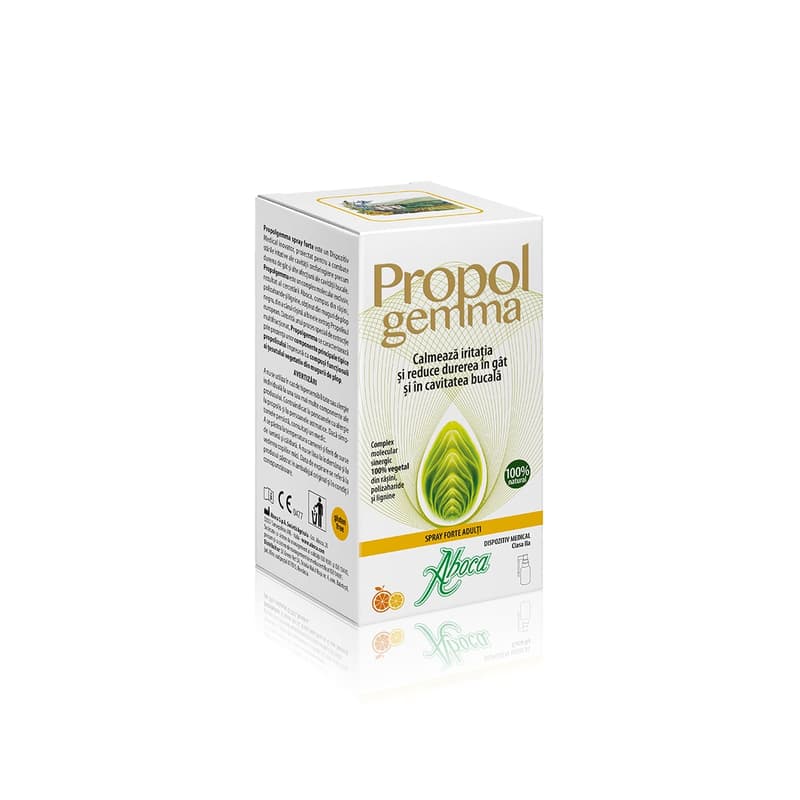 ABOCA PROPOLGEMMA FORTE ADULTS SPRAY WITH ALCOHOL