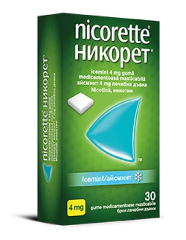 NICORETTE ICEMINT 4MG X 30GUME