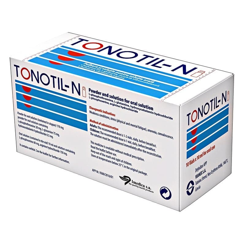TONOTIL-N 310MG/10ML X 10FI