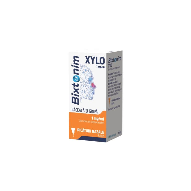 BIXTONIM XYLO 1MG/ML PICATURI NAZALE 10ML