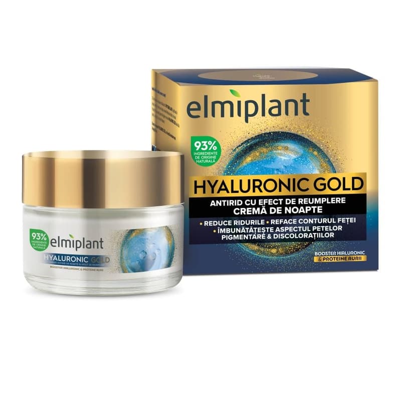 Elmiplant Hyaluronic Gold Crema de noapte