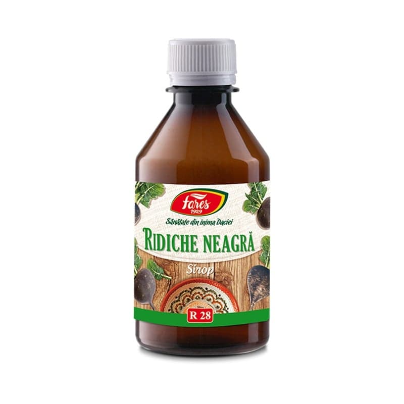 FARES RIDICHE NEAGRA SIROP 250ML
