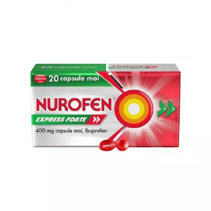 NUROFEN EXPRESS FORTE 400MG X 10 CAPSULE MOI