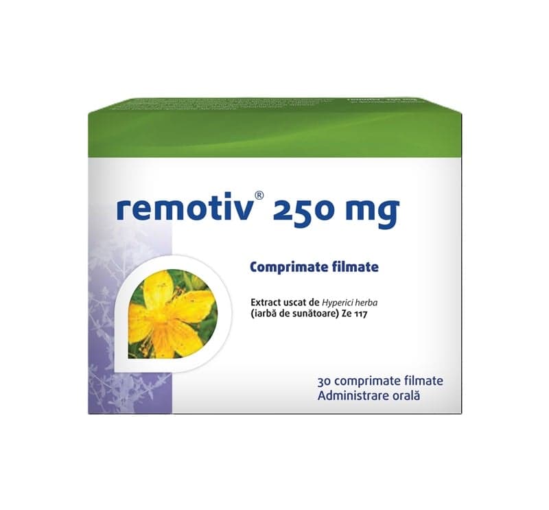 REMOTIV 250MG 30 COMPRIMATE FILMATE