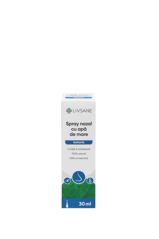 LIVSANE NASAL SPRAY WITH ISOTONIC SEA WATER