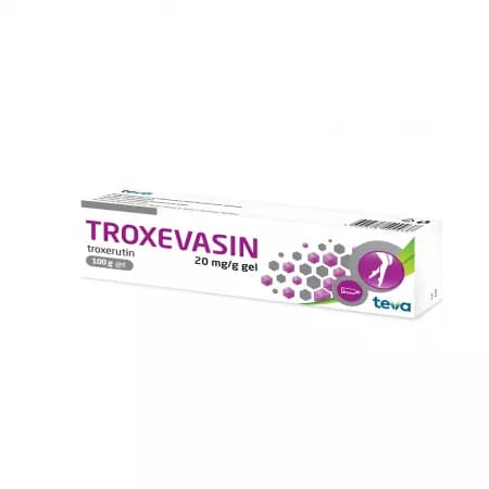TROXEVASIN 20MG/G GEL 100G