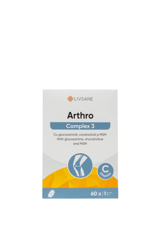 LIVSANE ARTHRO COMPLEX 3 60 DE TABLETE
