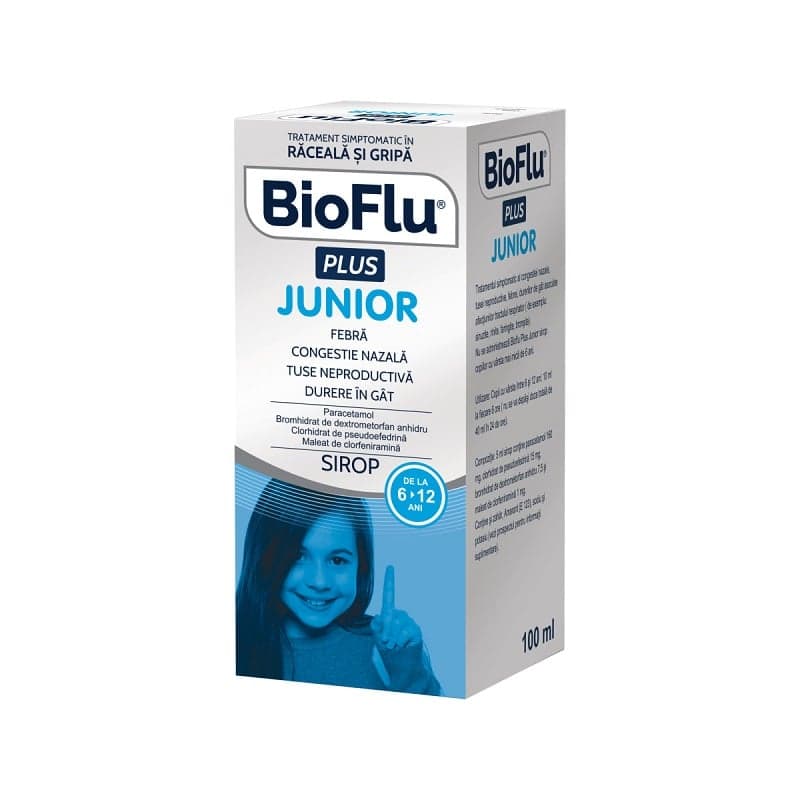 BIOFLU PLUS JUNIOR SIROP 100ML