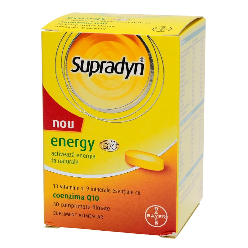 SUPRADYN ENERGY 30 COMPRIMATE FILMATE