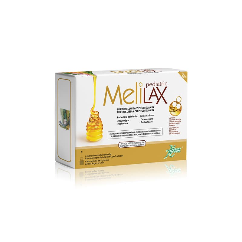 ABOCA MELILAX MICROCLISMA PEDIATRIC 6PCS X 5G