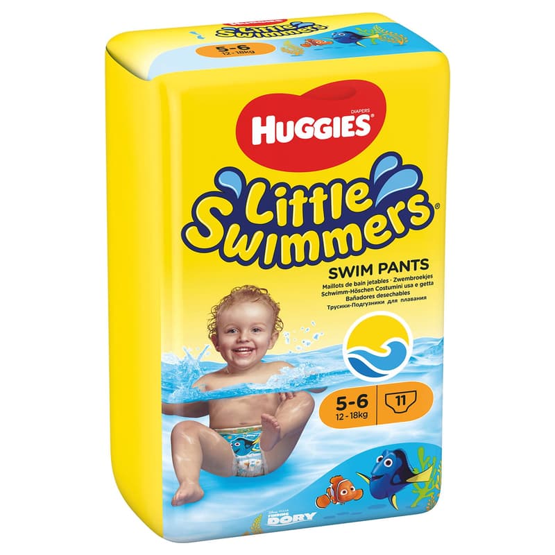 Huggies Scutece chilotel pentru apa Dory Little Swimmers marimea 5-6 (12-18 kg)