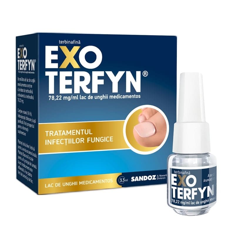 EXOTERFYN MEDICATED NAIL LACQUER 78.22MG/ML 3.3ML 1 BOTTLE