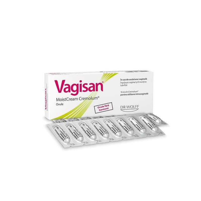 VAGISAN MOISTCREAM CREMOLUM 16 OVULES