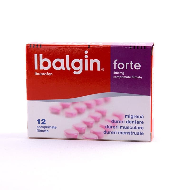 IBALGIN FORTE 400MG X 12 COMPRIMATE FILMATE