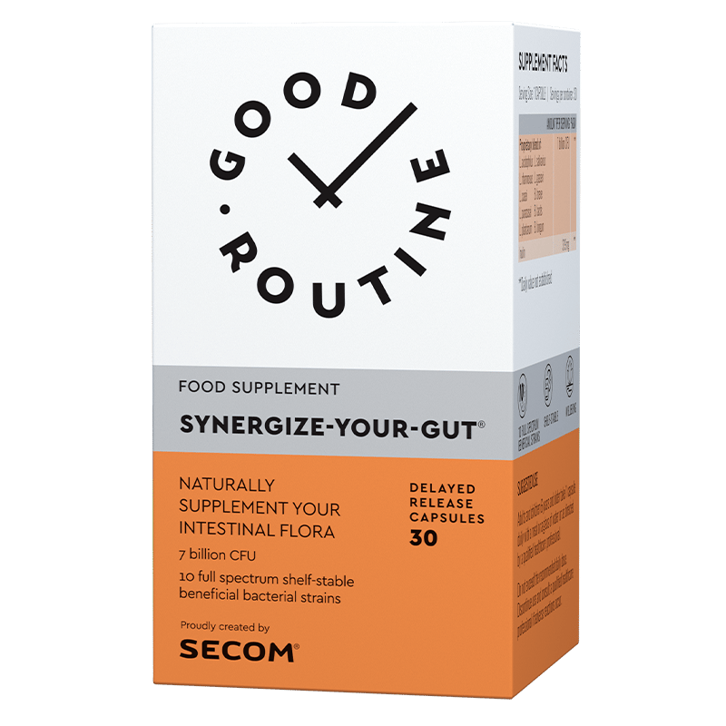SECOM SYNERGIZE-YOUR-GUT 30 CAPSULE VEGETALE