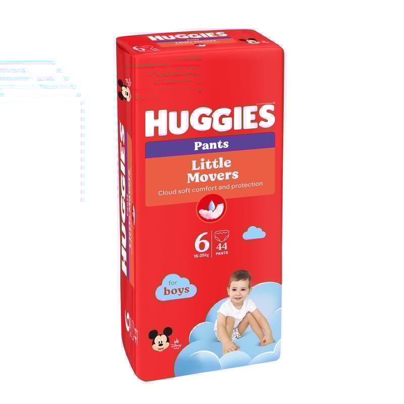 Huggies Scutece chilotel Pants Mega marimea 6 baieti (15-25 kg)