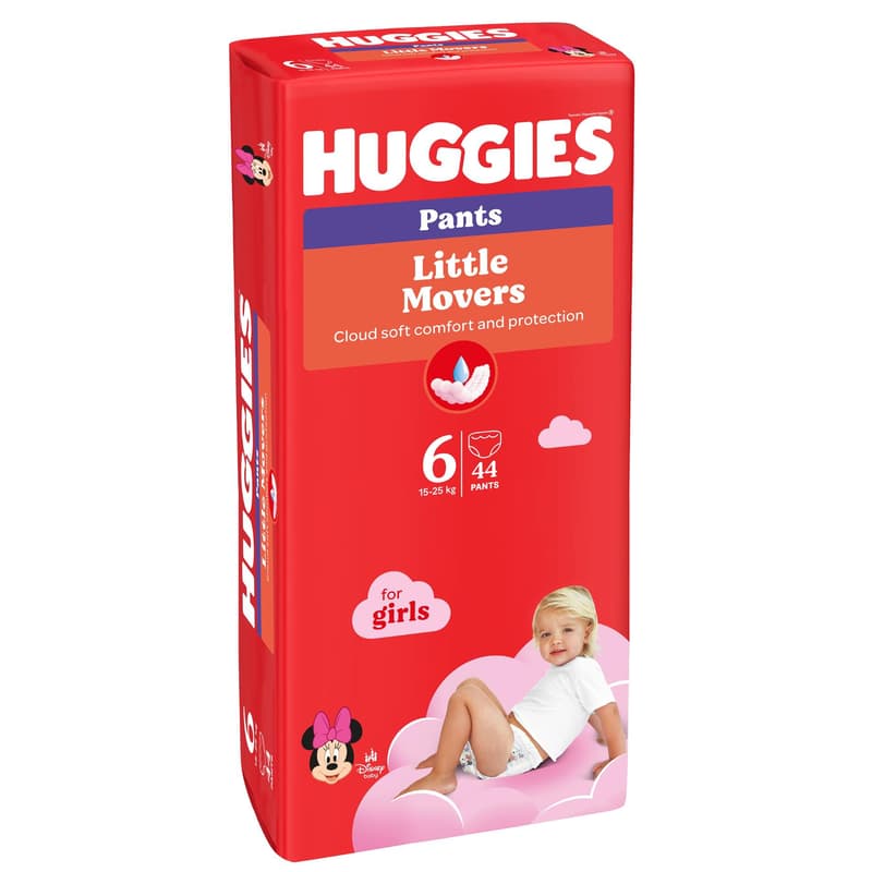 Huggies Pants Diapers Mega size 6 for girls (15-25 kg)