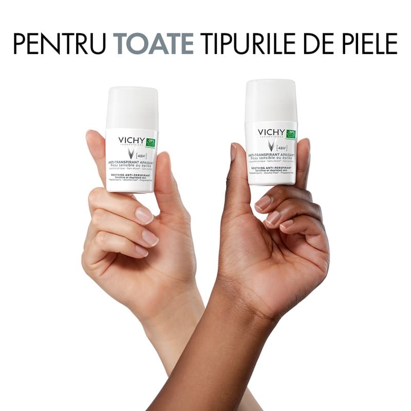 VICHY DEO ROLL ON PIELE SENSIBILA SAU EPILATA 50ML