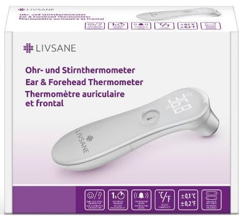 LIVSANE TERMOMETRU CU INFRAROSU 1 BUCATA
