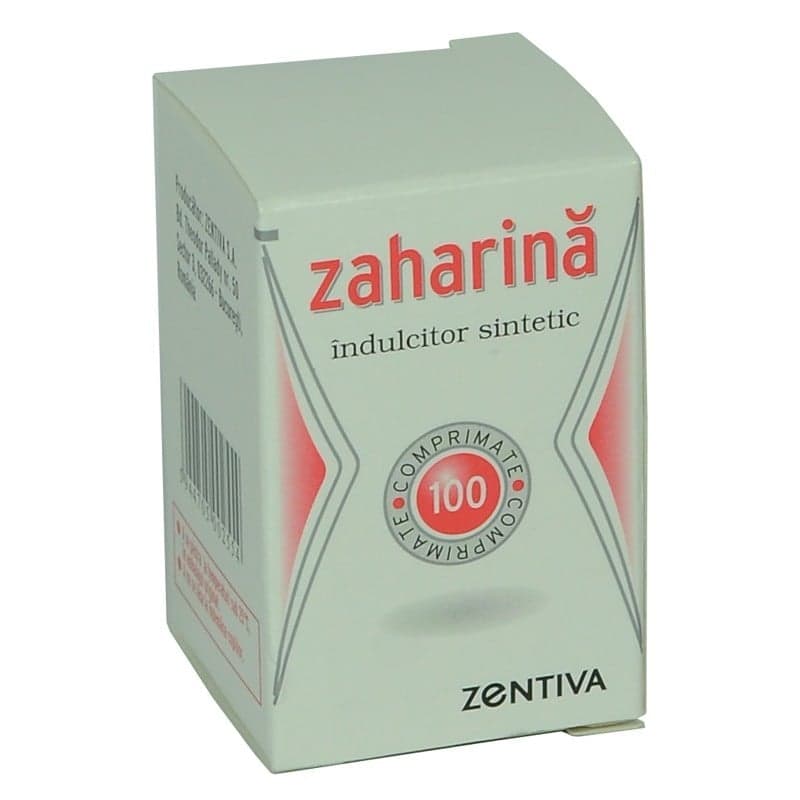 ZENTIVA SACCHARIN 100 TABLETS