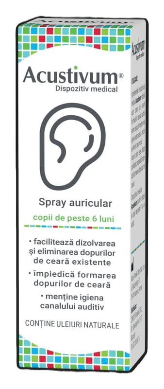 ZDROVIT ACUSTIVUM SPRAY AURICULAR 20ML